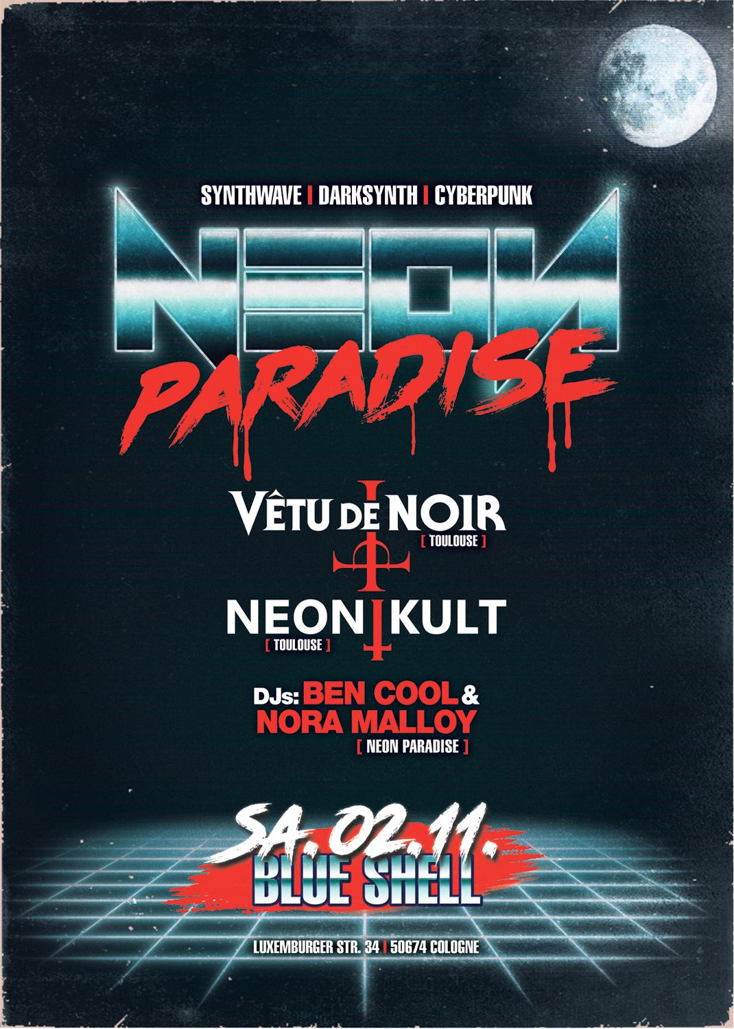 Neon Paradise Vs. Neon Kult & Vêtu De Noir