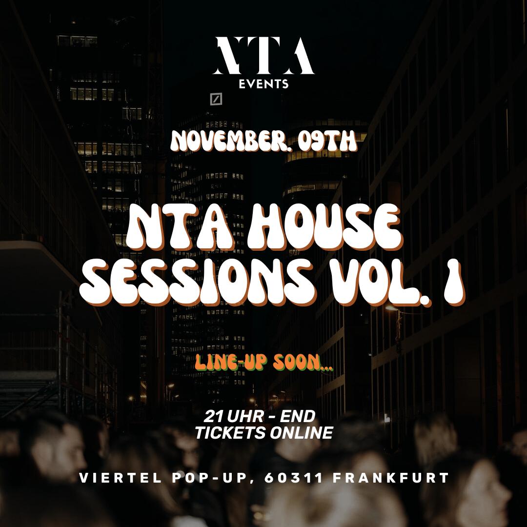 Nta House Sessions Vol. 1 Frankfurt