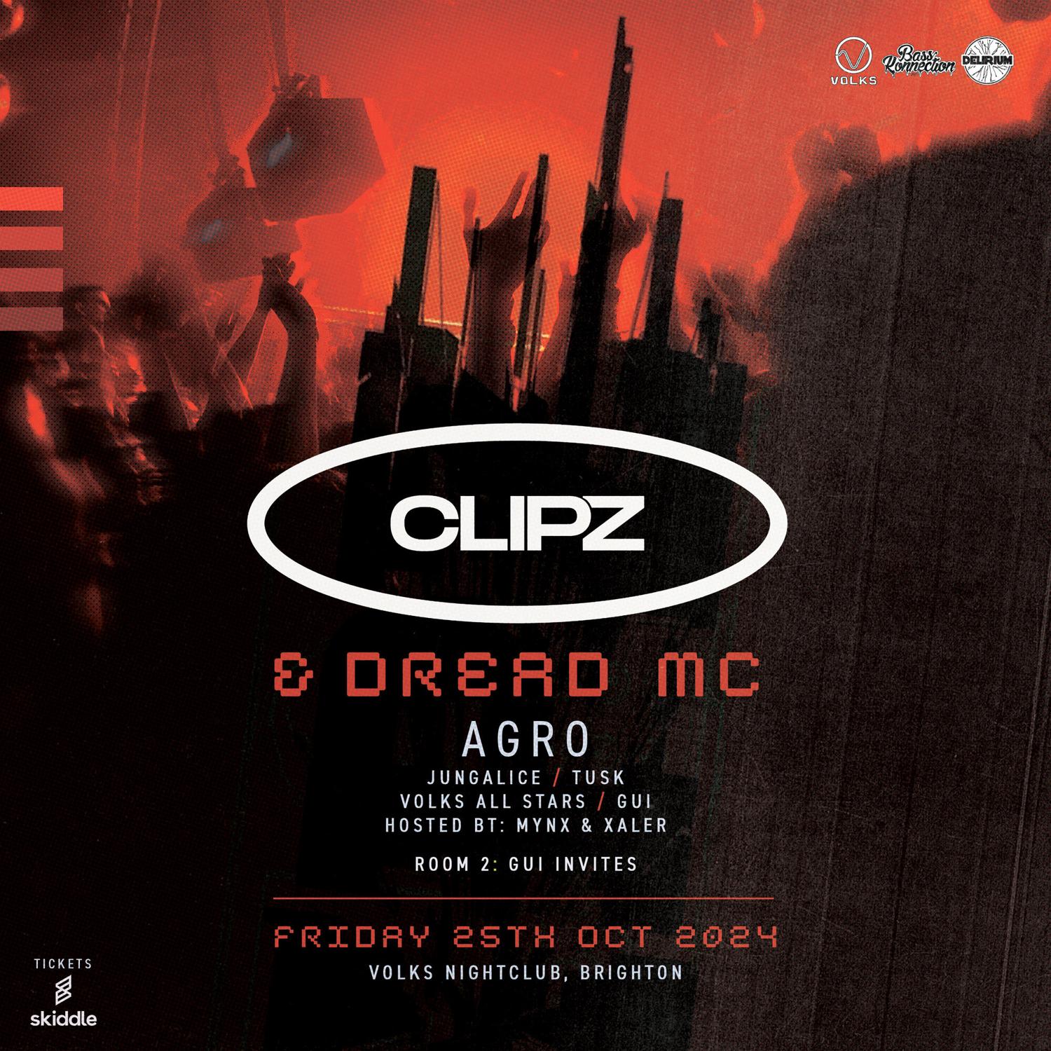 Clipz & Dread Mc + Agro + Support