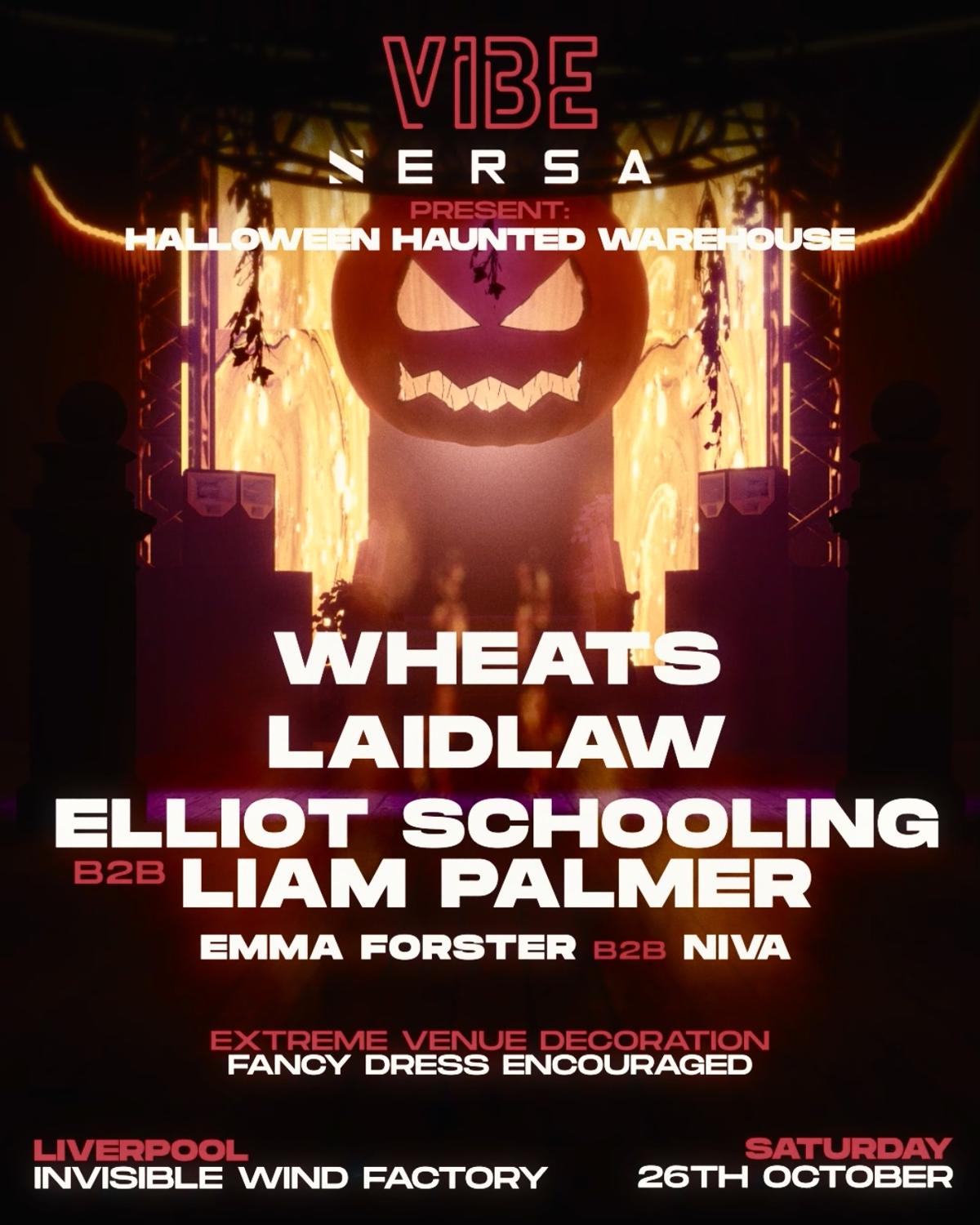 Vibe X Sersa Halloween: Wheats, Laidlaw, Elliot Schooling, Liam Palmer & More