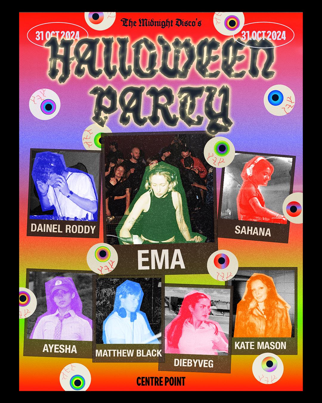 The Midnight Disco'S Halloween Party W/ Ema