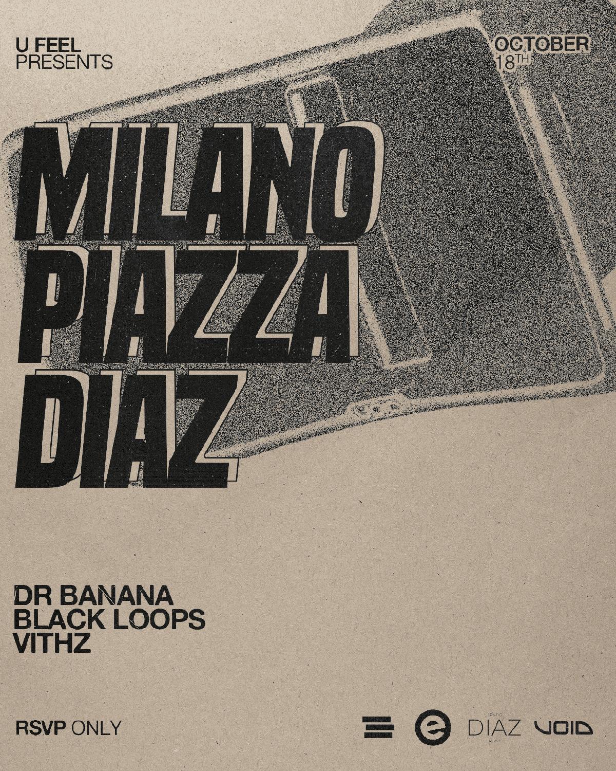 U Feel Presents Dr Banana + Black Loops & Vithz