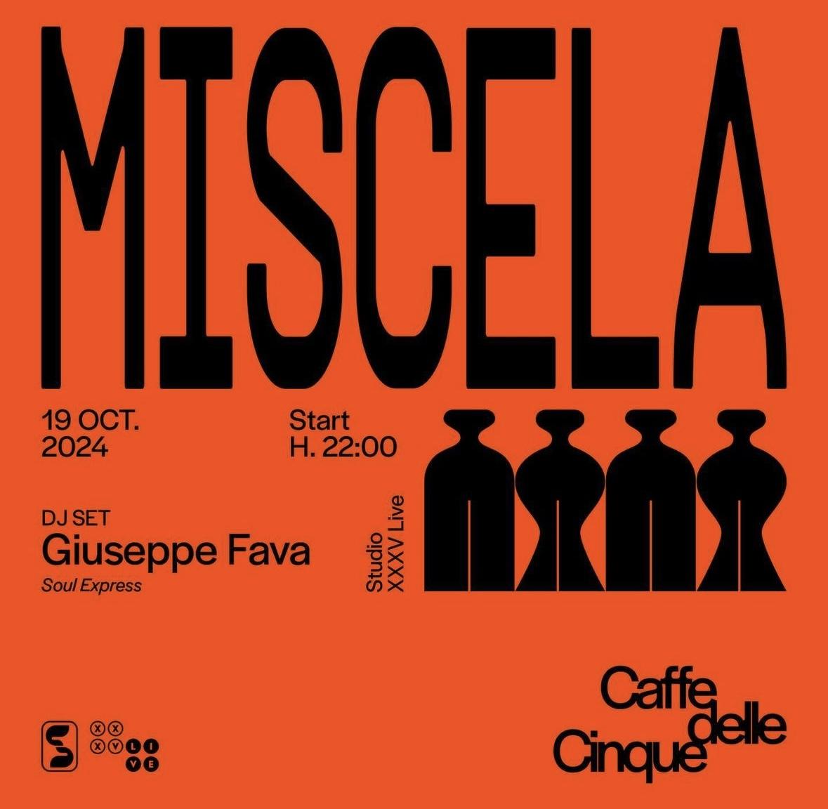 Miscela Cd5 With Giuseppe Fava At Studio Xxxv Live