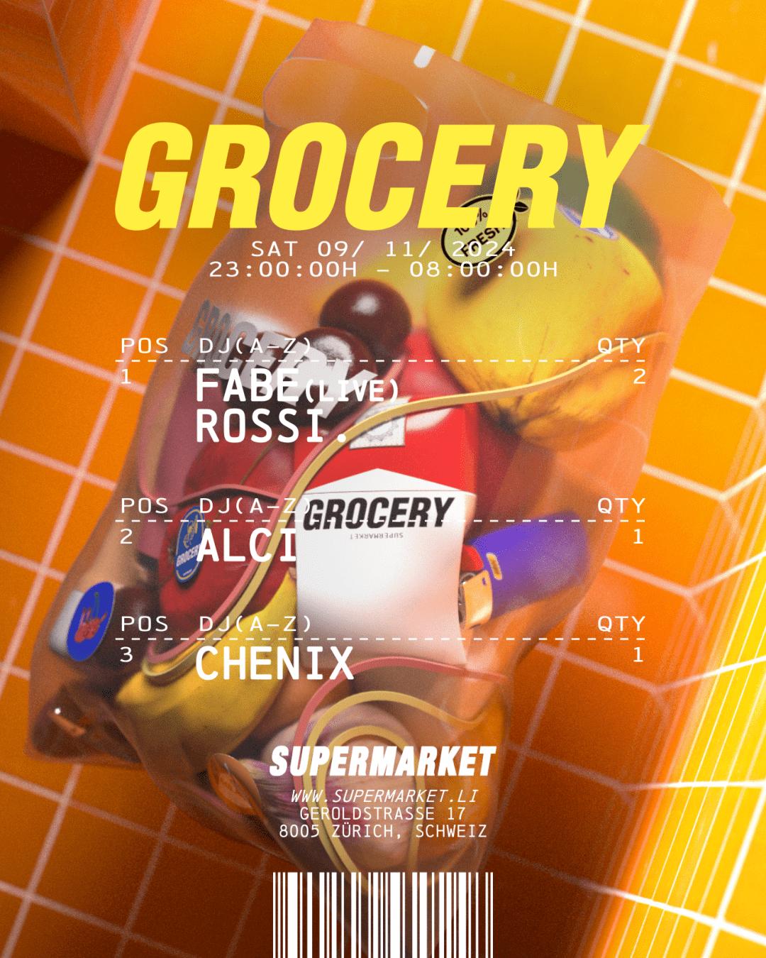 Grocery With Rossi, Fabe