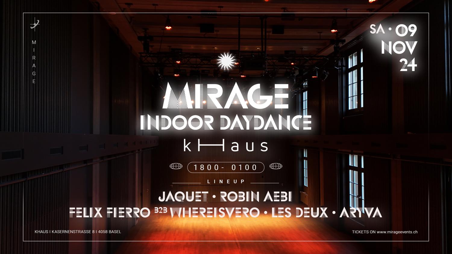 Mirage Indoor Daydance