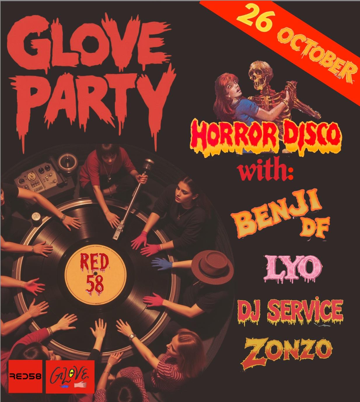 Glove Party With Lyo, Dj Service, Benji Df & Zonzo