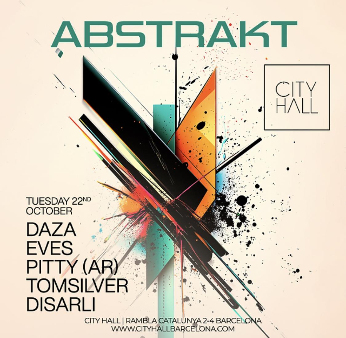 City Hall Tuesday Pres. Abstrakt I Guest List