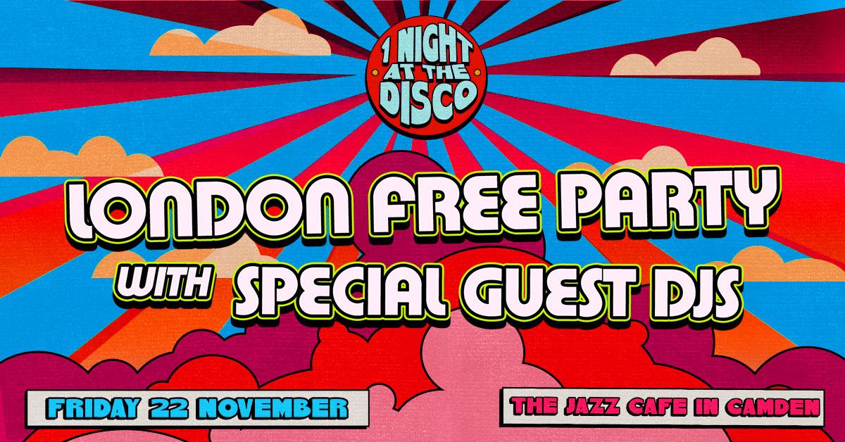 One Night At The Disco - Free Party