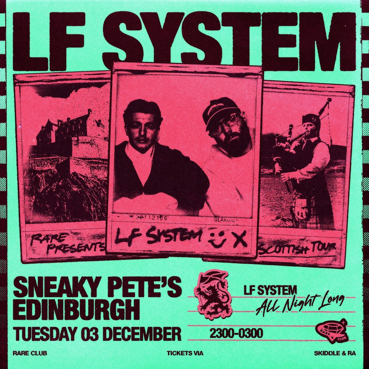 Lf System (All Night Long) Scottish Tour – Edinburgh