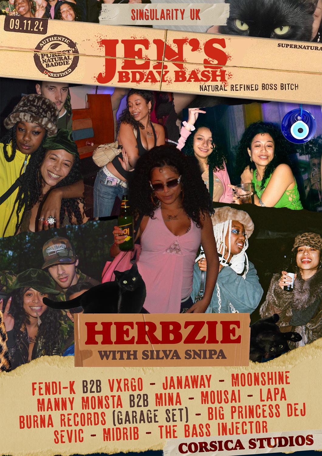 Singularity Uk: Jen'S Bday Bash Ft Herzbie With Silva Snipa, Fendi-K, Vxrgo, Janaway