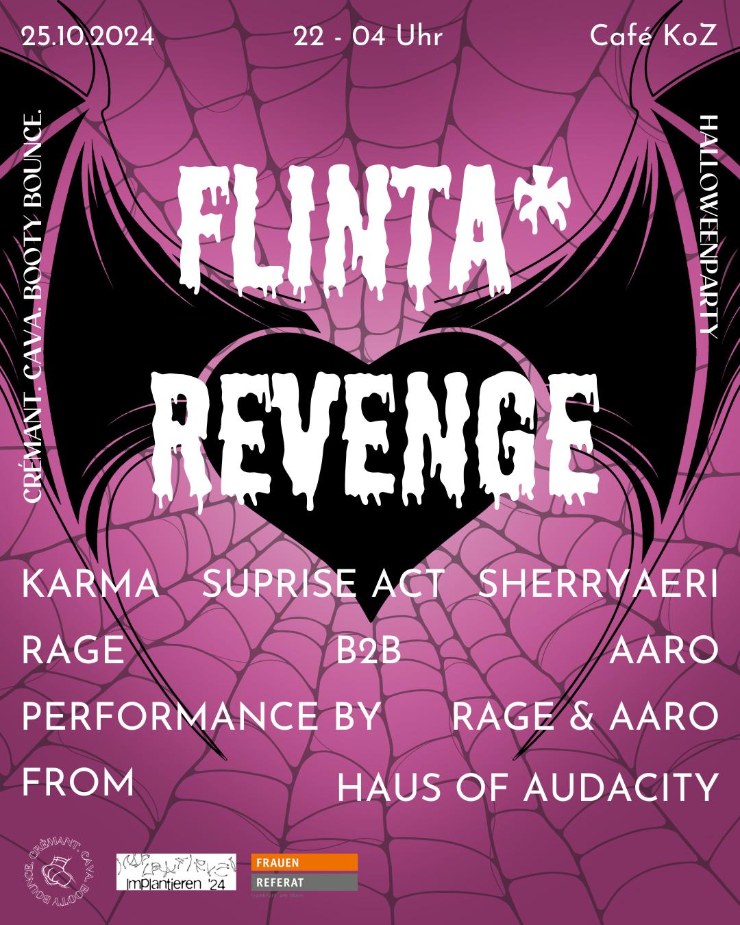 Halloweenparty: Flinta* Revenge