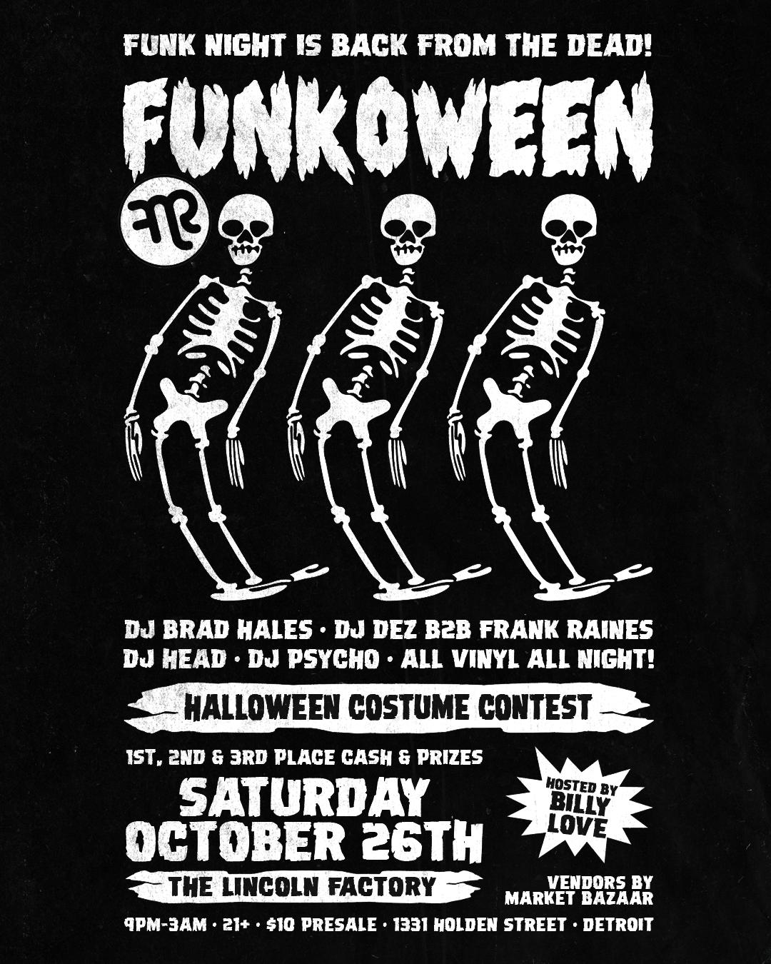 Funk Night Pres: Funk O Ween