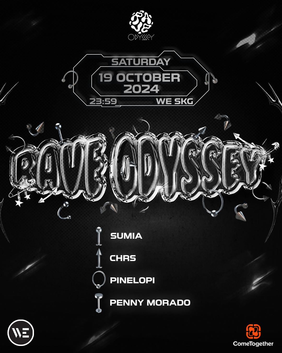 Rave Odyssey Pres. Sumia, Chrs, Pinelopi, Penny Morado