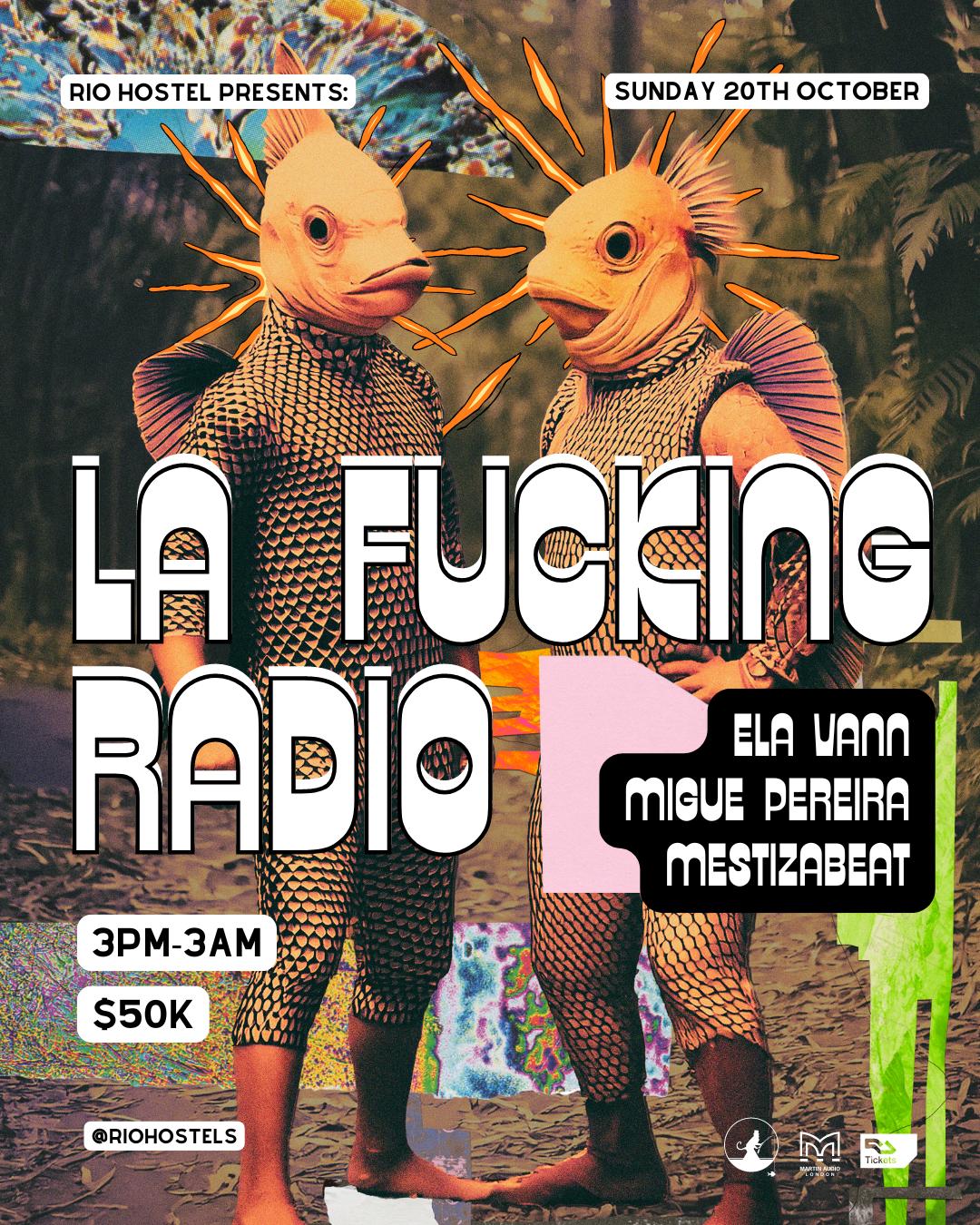 Sunday Funday At Rio Hostel With La Fucking Radio