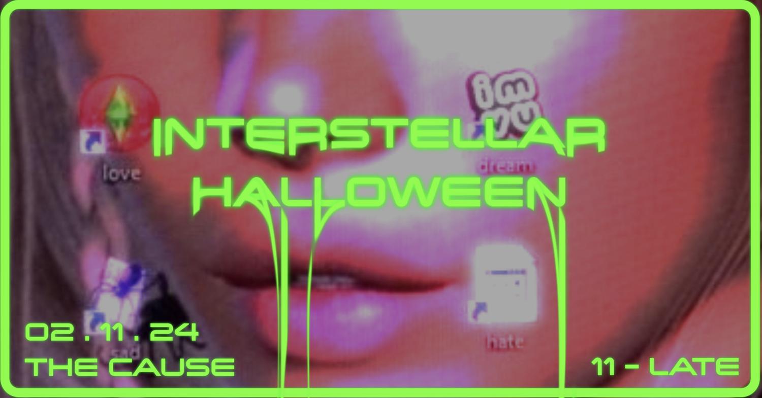 Interstellar Halloween Ball Paranoid London, Secret Headliner, Joe Aka & Dani Whylie