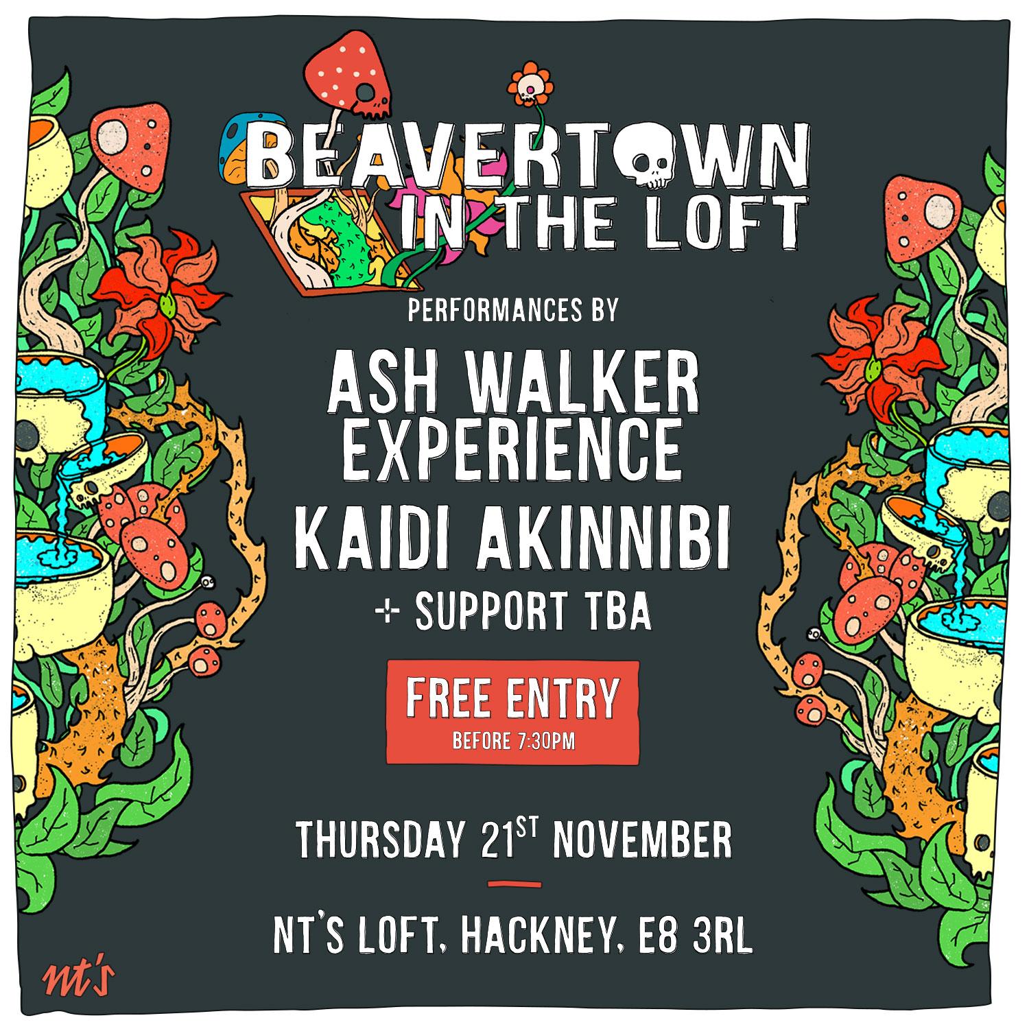 Beavertown 'In The Loft' With Ash Walker Experience & Kaidi Akinnibi