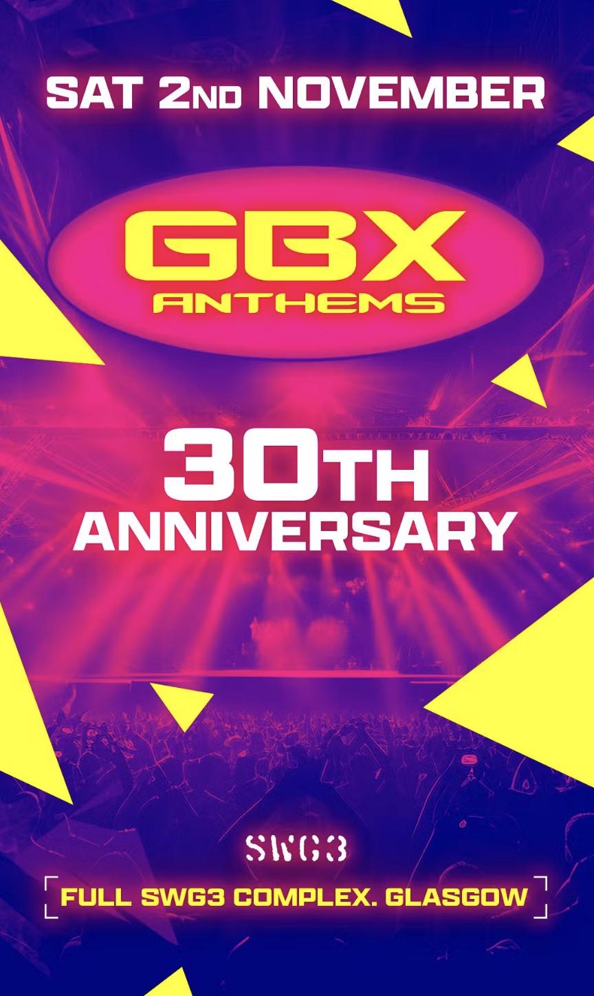 Gbx 30Th Anniversary