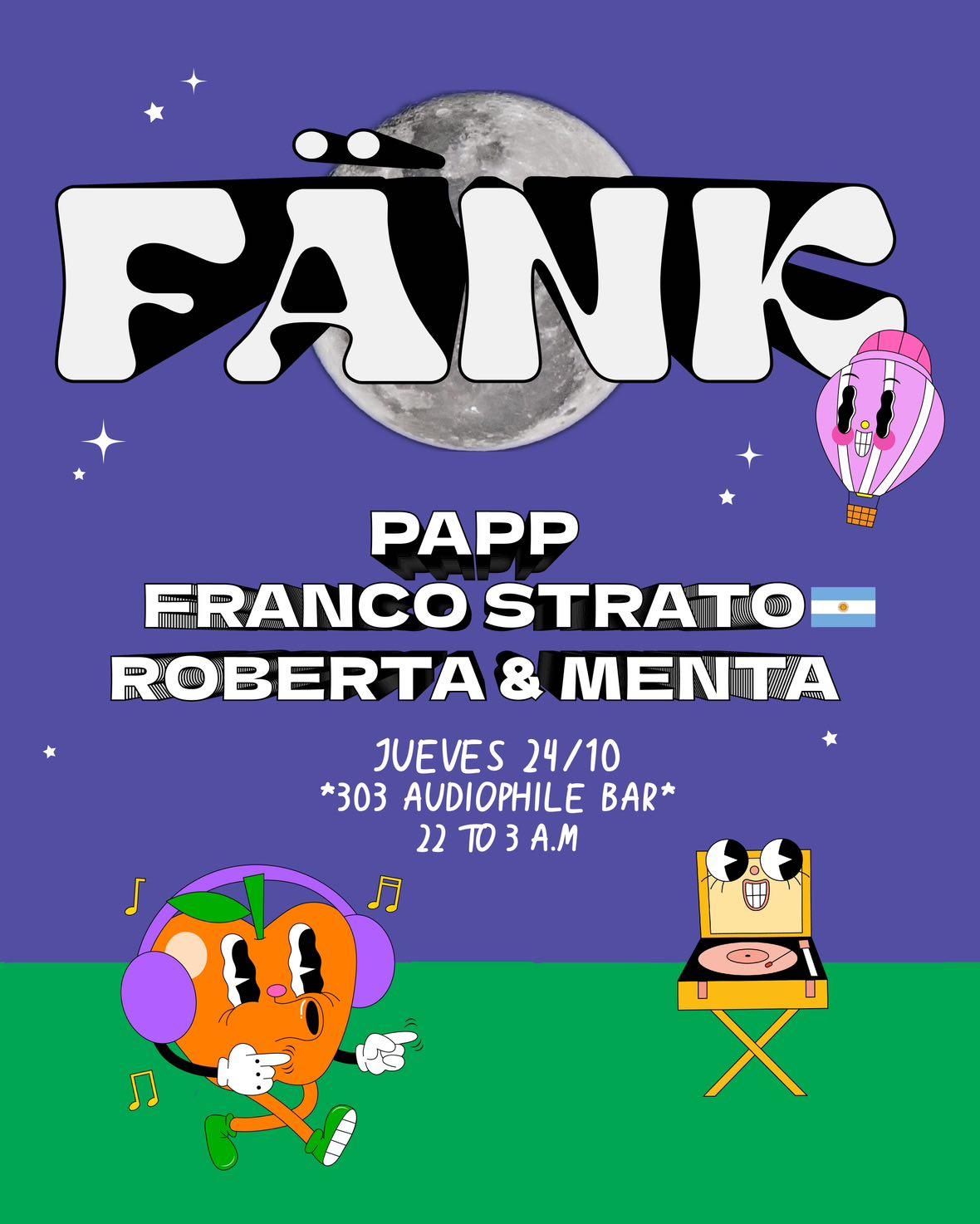 Fänk At 303 - Franco Strato (Ar) - Papp - Roberta & Menta