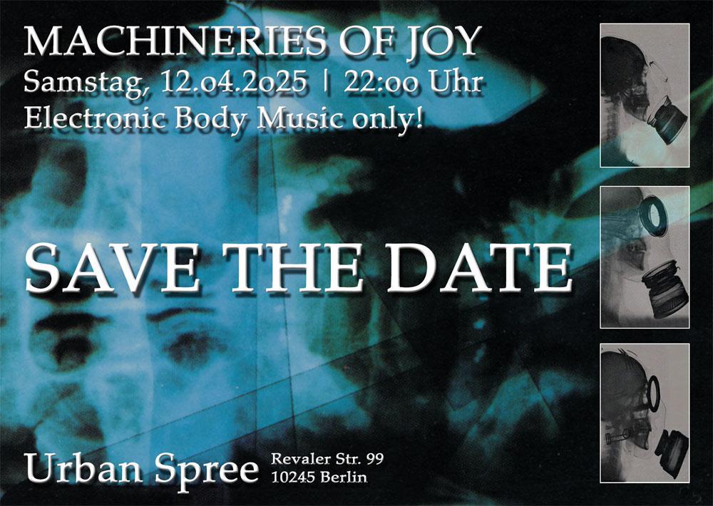 Machineries Of Joy // Save The Date