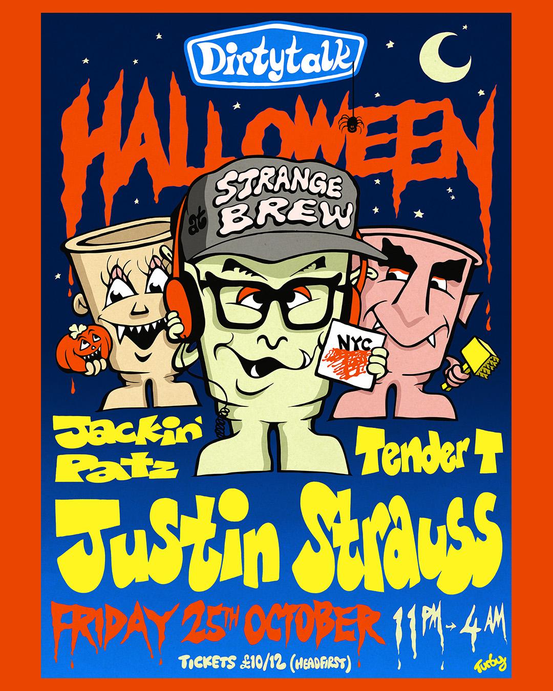 Dirtytalk Halloween With Justin Strauss (Nyc)