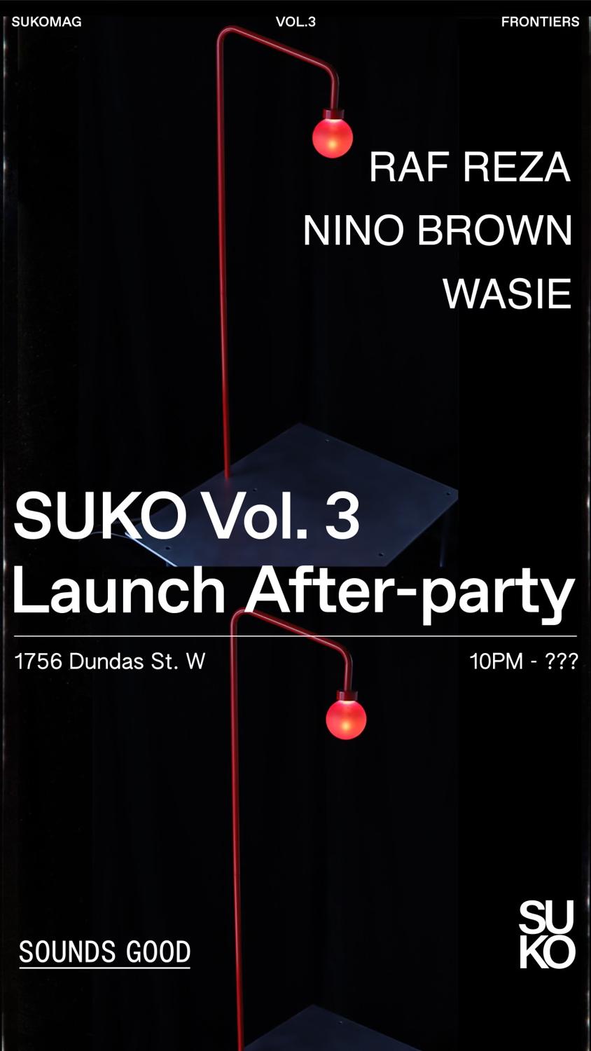 Suko Vol. 3 Launch After-Party