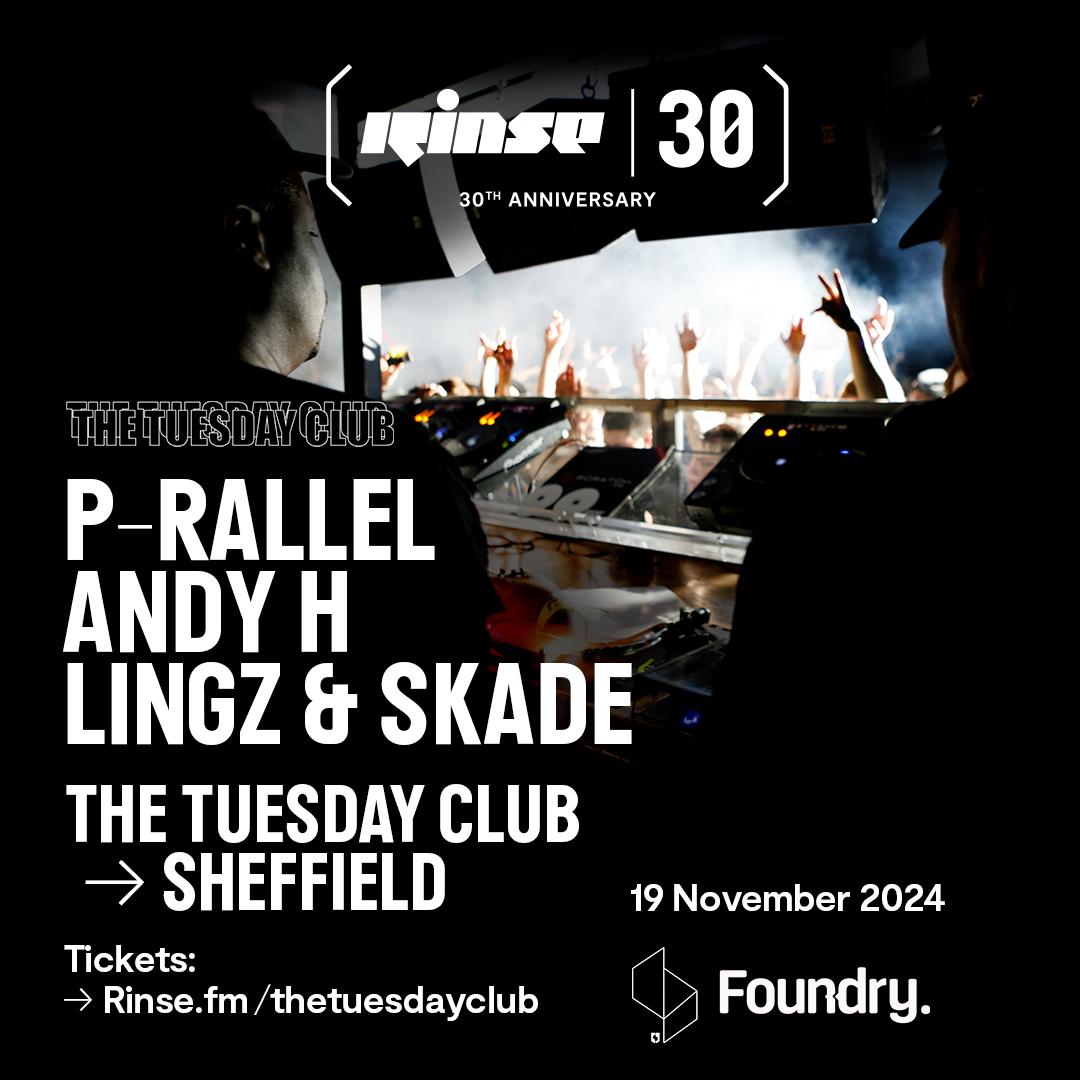 Rinse 30Th Anniversary At The Tuesday Club