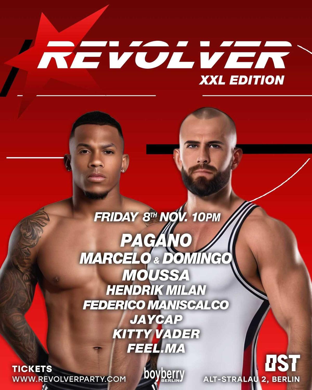 Revolver Party Xxl With Pagano, Marcelo&Domingo, Moussa