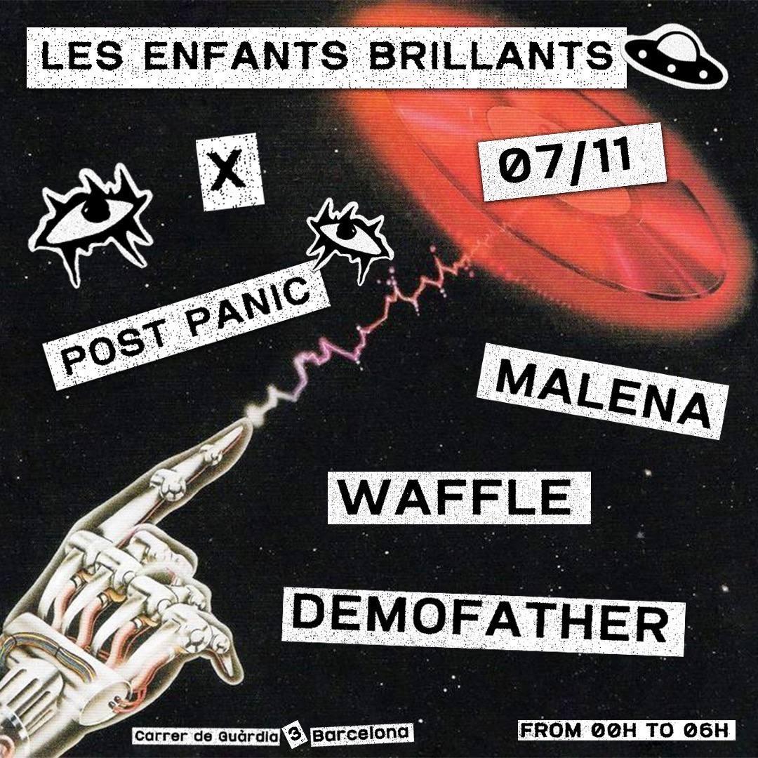 Post Panic At Les Enfants With Malena, Demofather B2B Waffle