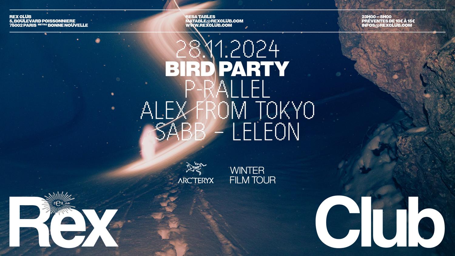 Bird Party: P-Rallel, Alex From Tokyo, Sabb, Leleon