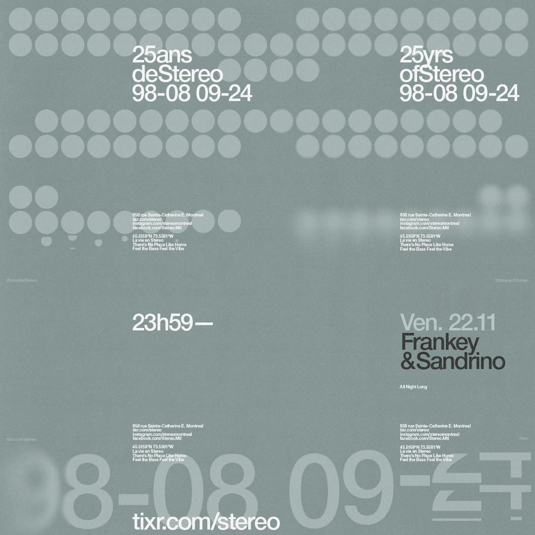 25 Yrs Of Stereo: Frankey & Sandrino (All Night Long)