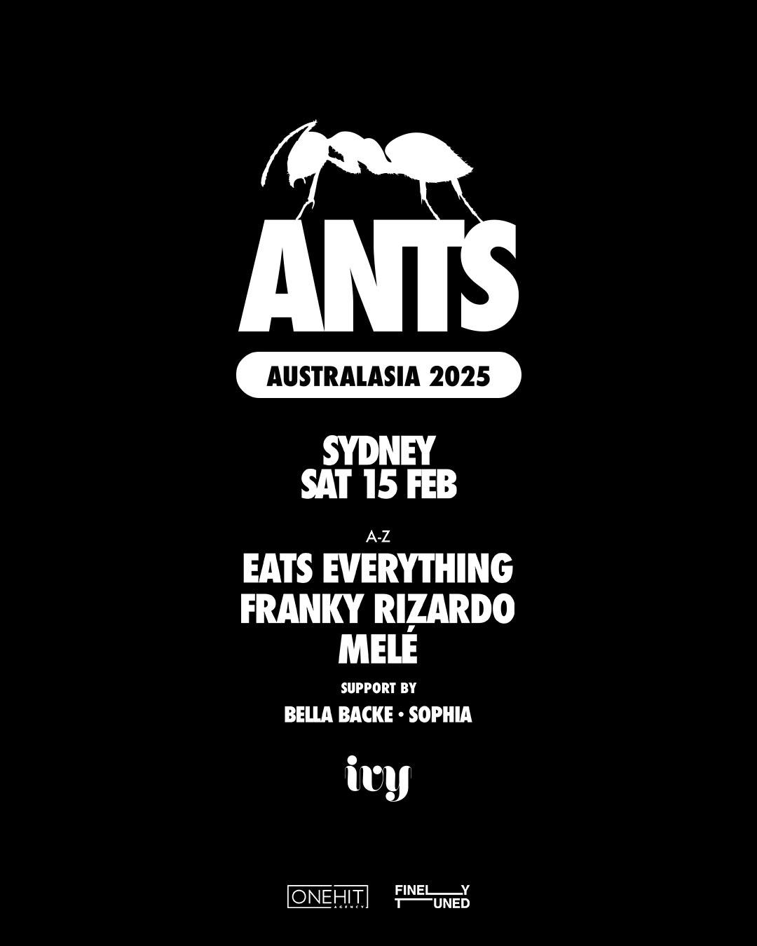 Ants Sydney 2025