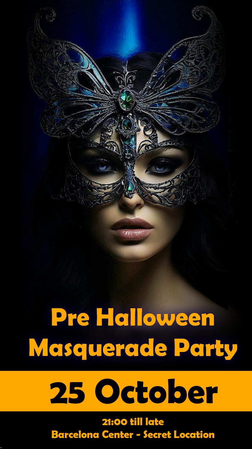 Pre Halloween Masquerade Party