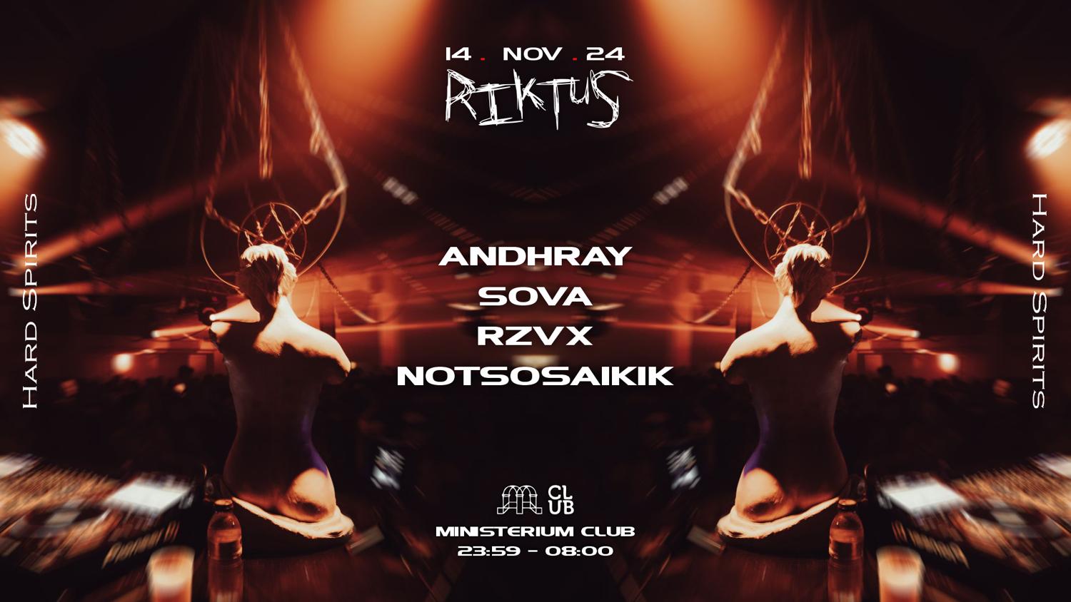 Riktus - Hard Spirits With: Andhray, Sova, Rzvx And Notsosaikik