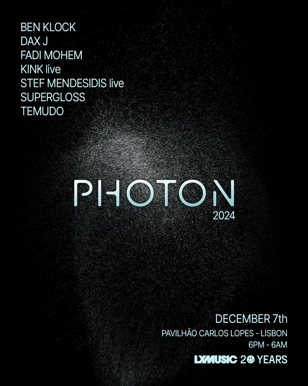 Photon Lisbon 2024 - Lxmusic 20 Years