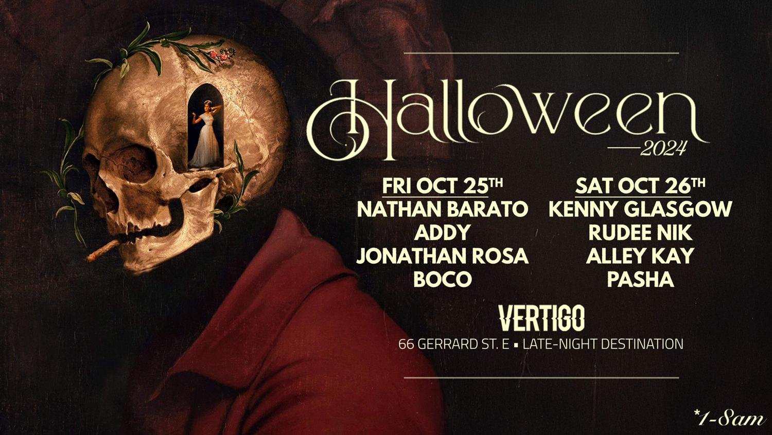 Vertigo Halloween Weekend