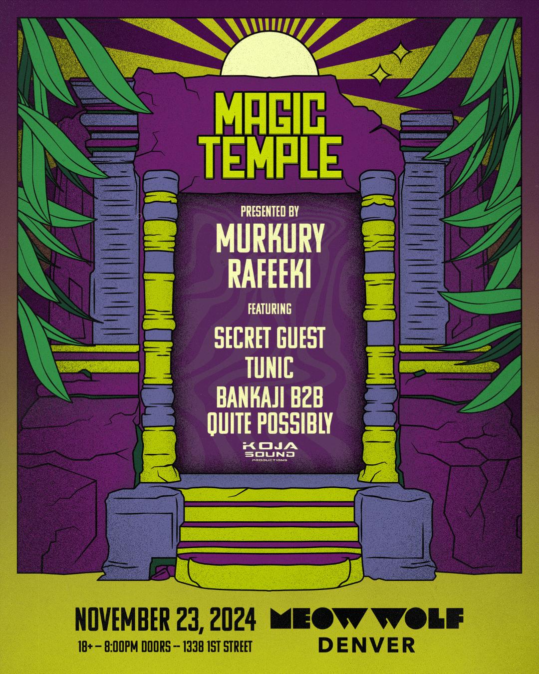 Murkury X Rafeeki Present Magic Temple