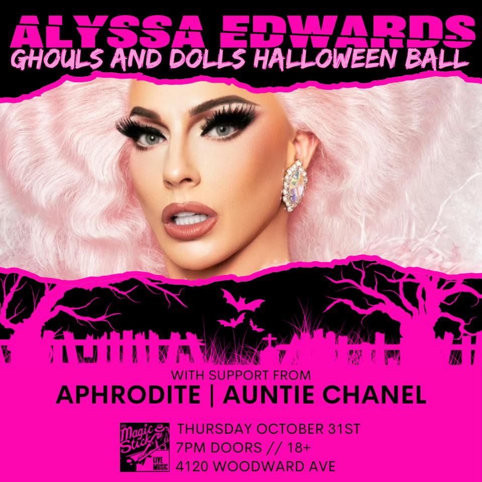 Alyssa Edwards Ghouls And Dolls Halloween Ball