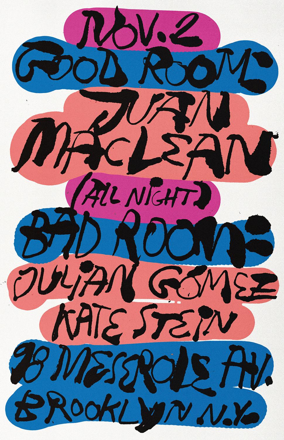 Juan Maclean (All Night), Julian Gómez, Kate Stein