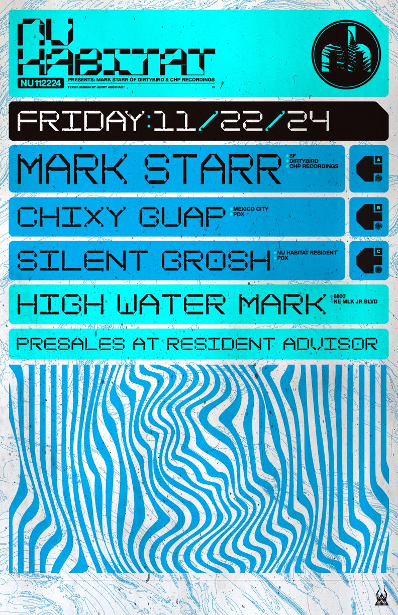 Nu Habitat Presents: Mark Starr (Dirtybird / Chp)