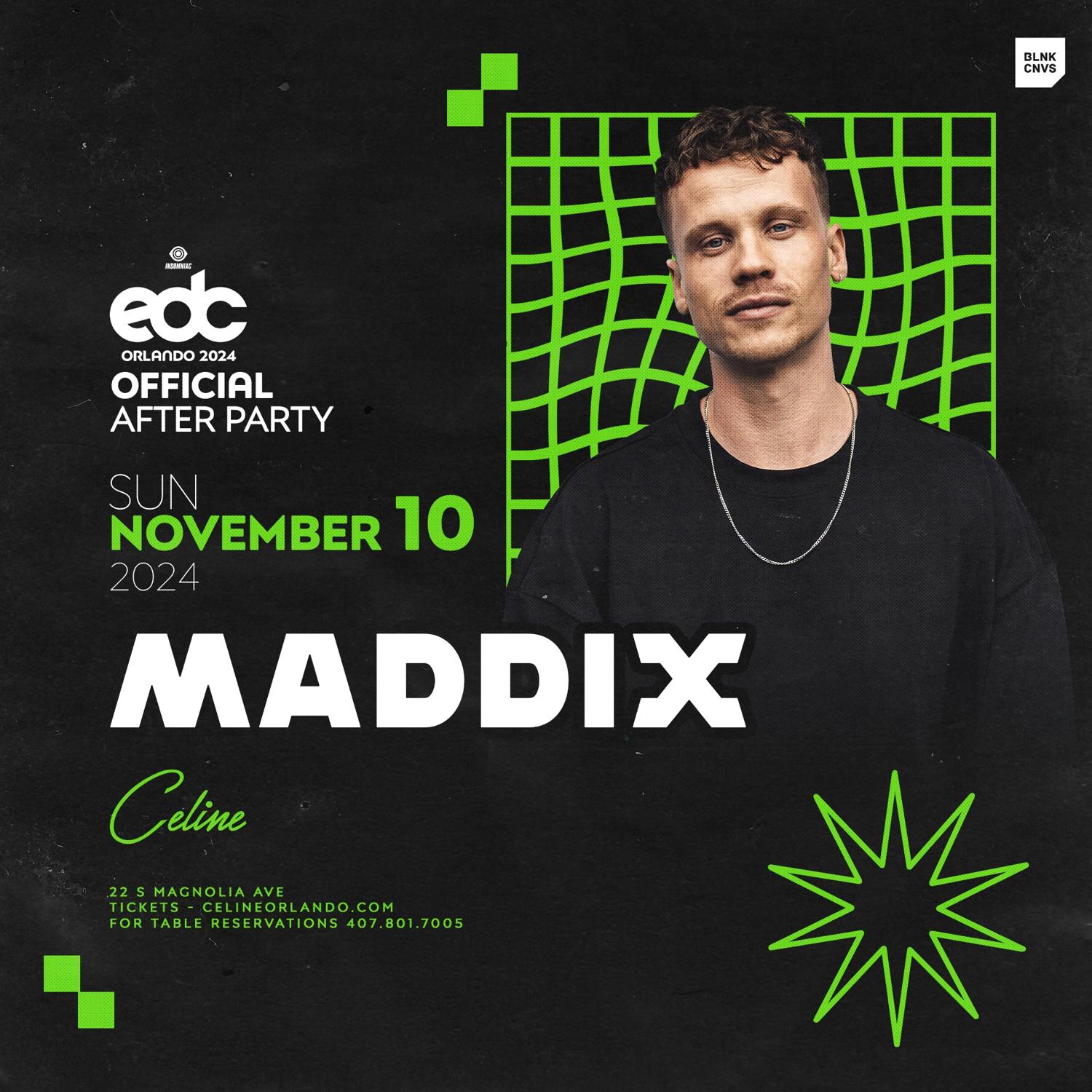 Edc Orlando Official Afterparty With Maddix