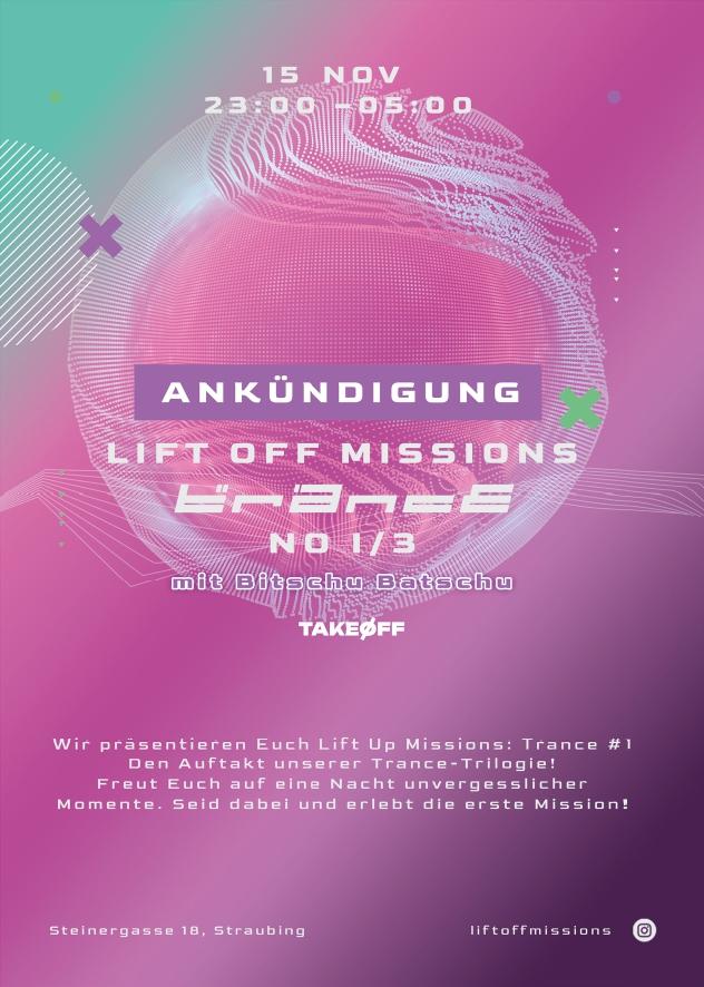 Lift Off Missions: Trance Vol. 1