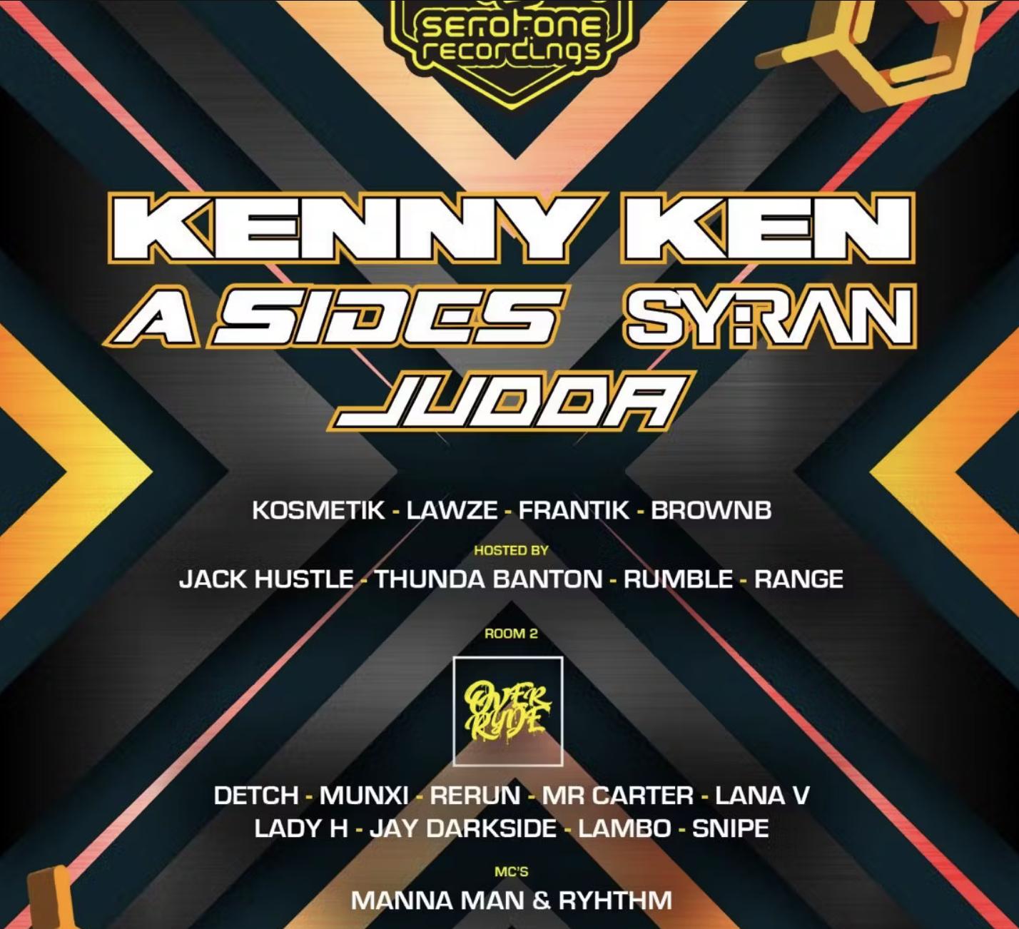 Serotone With: Kenny Ken, A-Sides, Syran, Judda