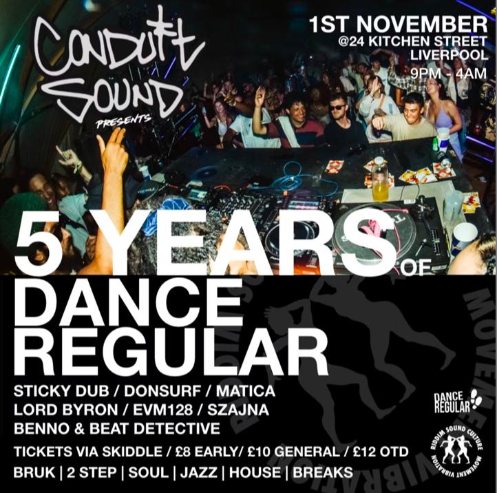 Conduit Presents: 5 Years Of Dance Regular