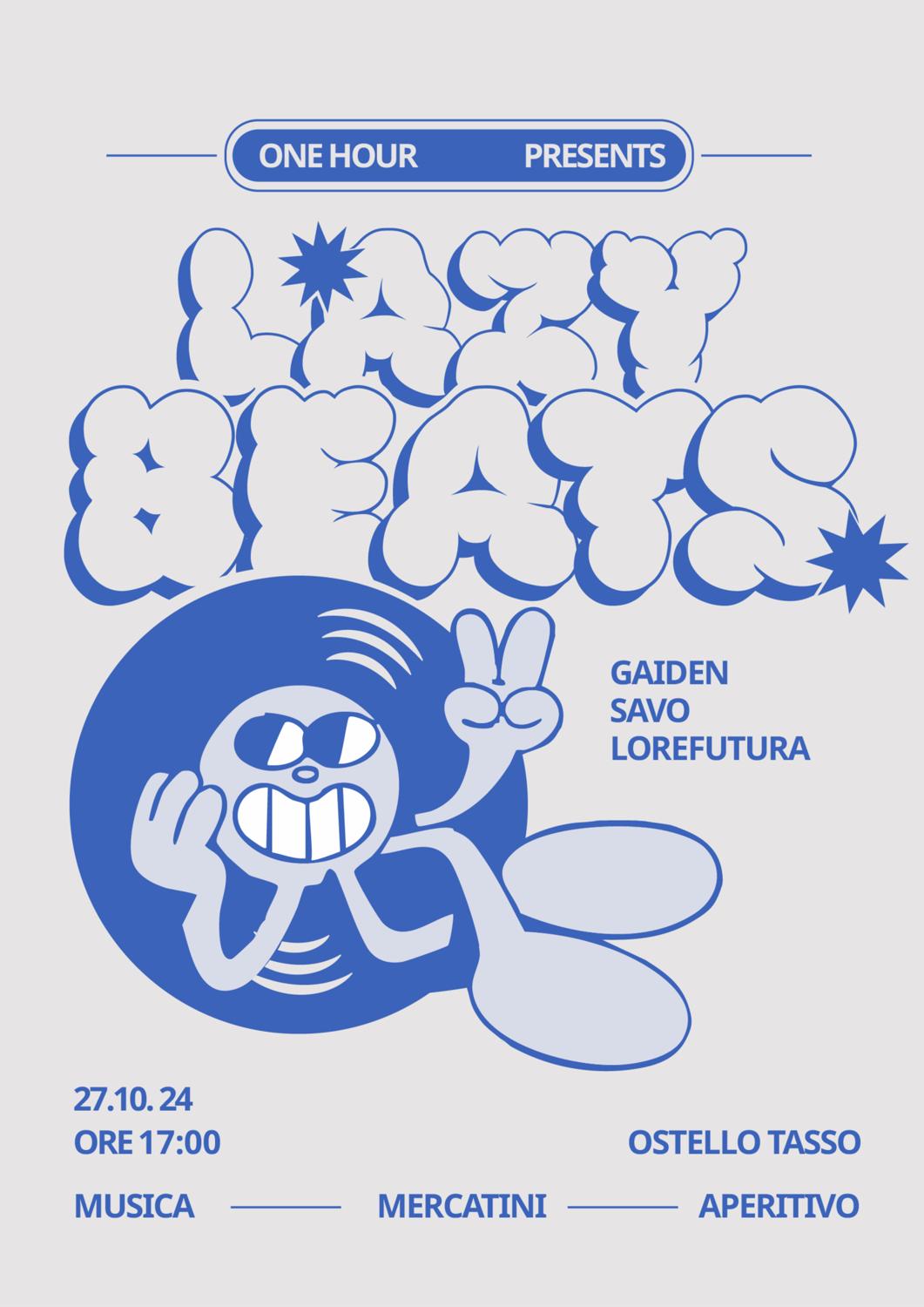 Onehour Presents Lazy Beats - With Gaiden, Lorefutura, Savo (Only Vinyl)