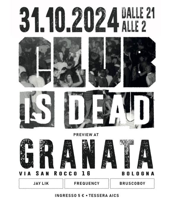 Club Is Dead Preview