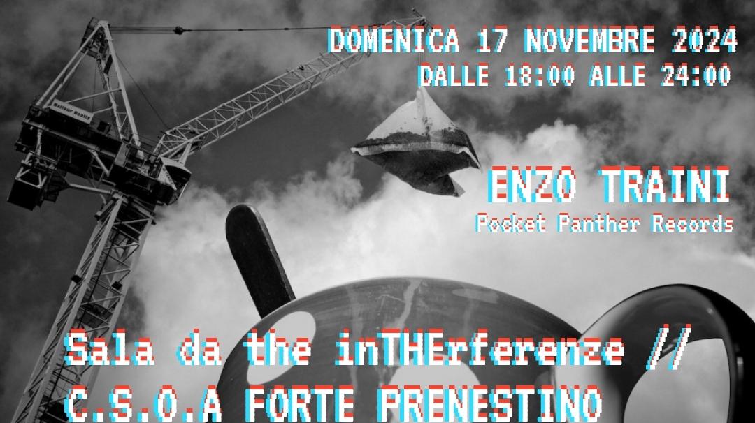 Enzo Traini Sala Da The C.S.O.A. Forte Prenestino Roma