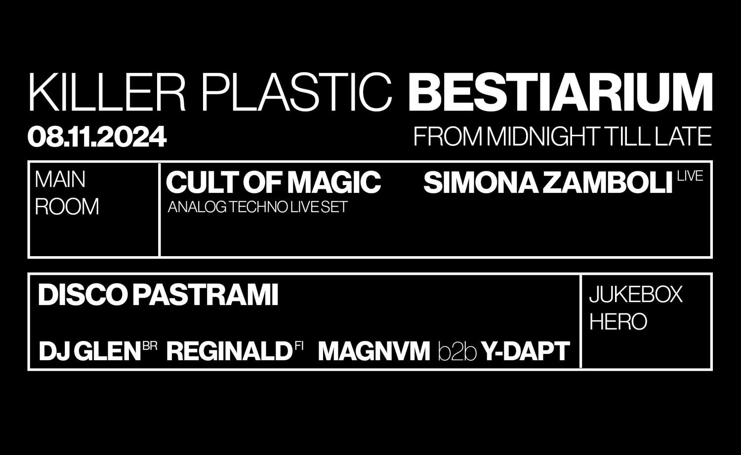 Killer Plastic Bestiarium Vol.Ii [Disco Pastrami + Cult Of Magic]