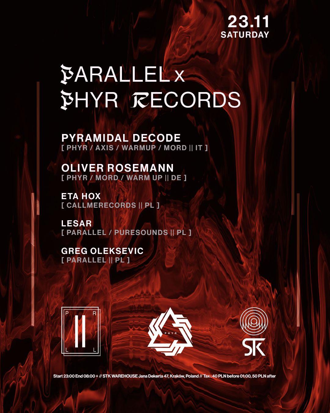 || Parallel || X Phyr Label Showcase