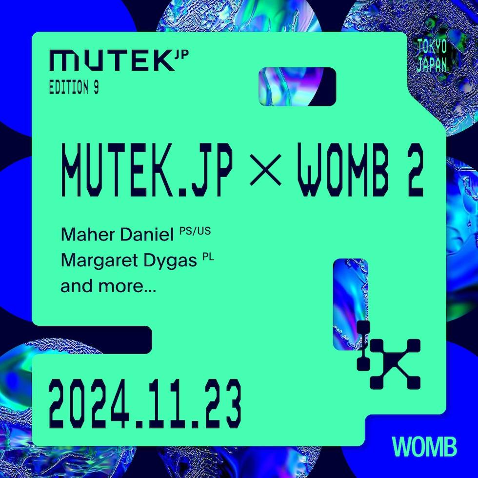 Mutek.Jp × Womb 2