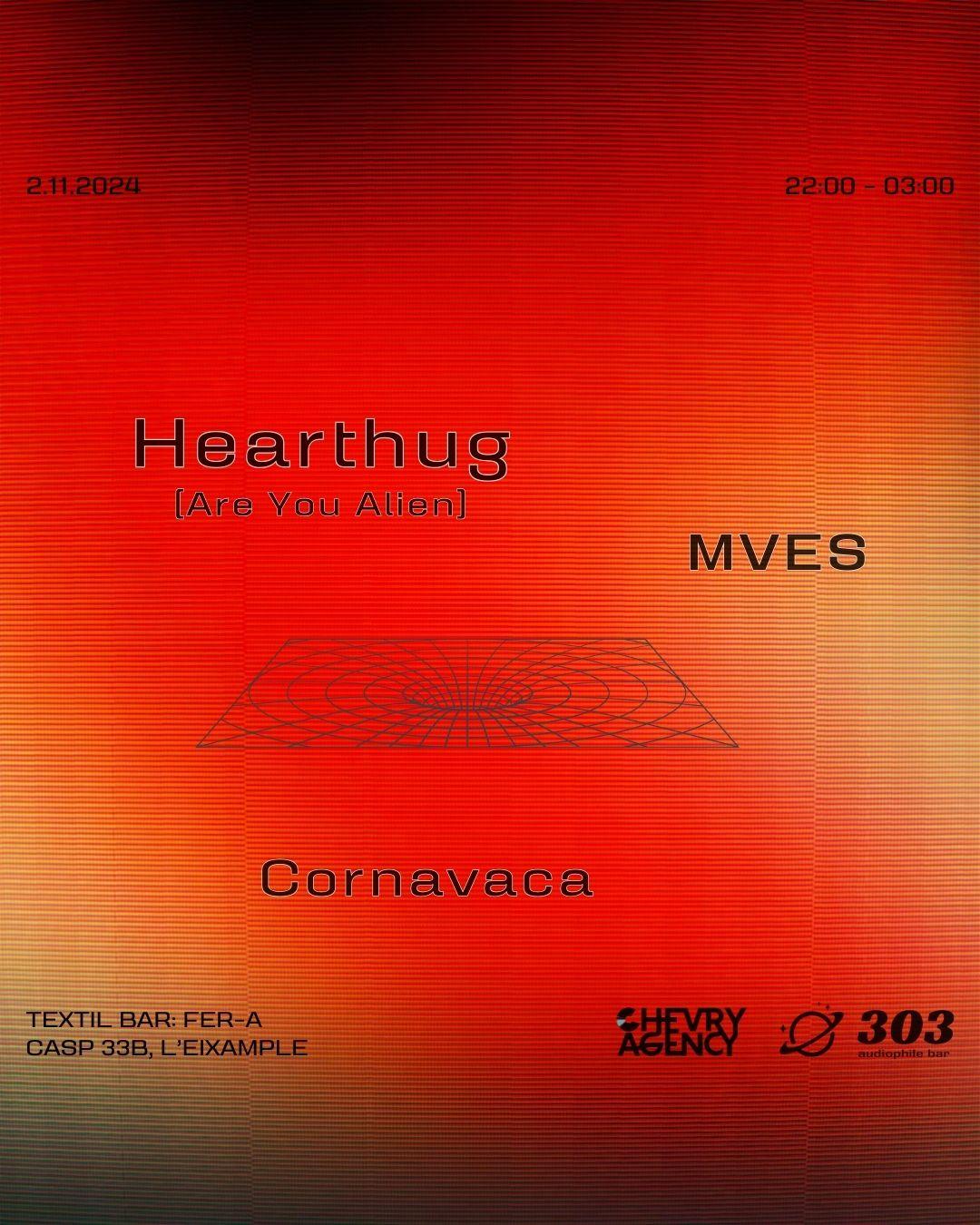 Spin Code At 303 / Cornavaca / Hearthug / Mves